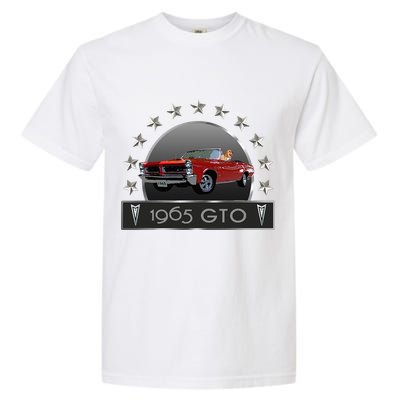 VINTAGE 1965 GTO CONVERTIBLE CLASSIC AMERICAN MUSCLE CARS Garment-Dyed Heavyweight T-Shirt