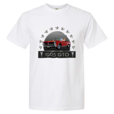 VINTAGE 1965 GTO CONVERTIBLE CLASSIC AMERICAN MUSCLE CARS Garment-Dyed Heavyweight T-Shirt