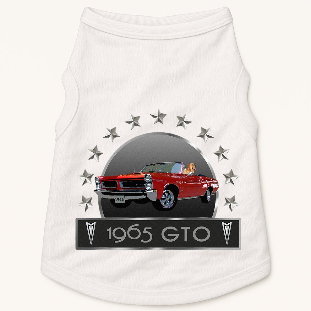 VINTAGE 1965 GTO CONVERTIBLE CLASSIC AMERICAN MUSCLE CARS Doggie Tank