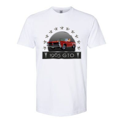 VINTAGE 1965 GTO CONVERTIBLE CLASSIC AMERICAN MUSCLE CARS Softstyle CVC T-Shirt