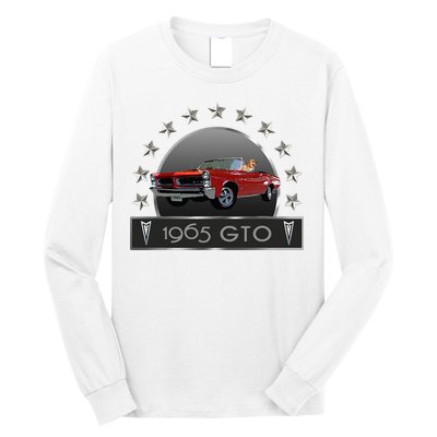 VINTAGE 1965 GTO CONVERTIBLE CLASSIC AMERICAN MUSCLE CARS Long Sleeve Shirt