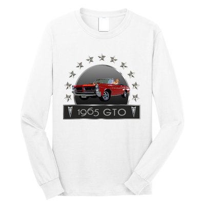 VINTAGE 1965 GTO CONVERTIBLE CLASSIC AMERICAN MUSCLE CARS Long Sleeve Shirt