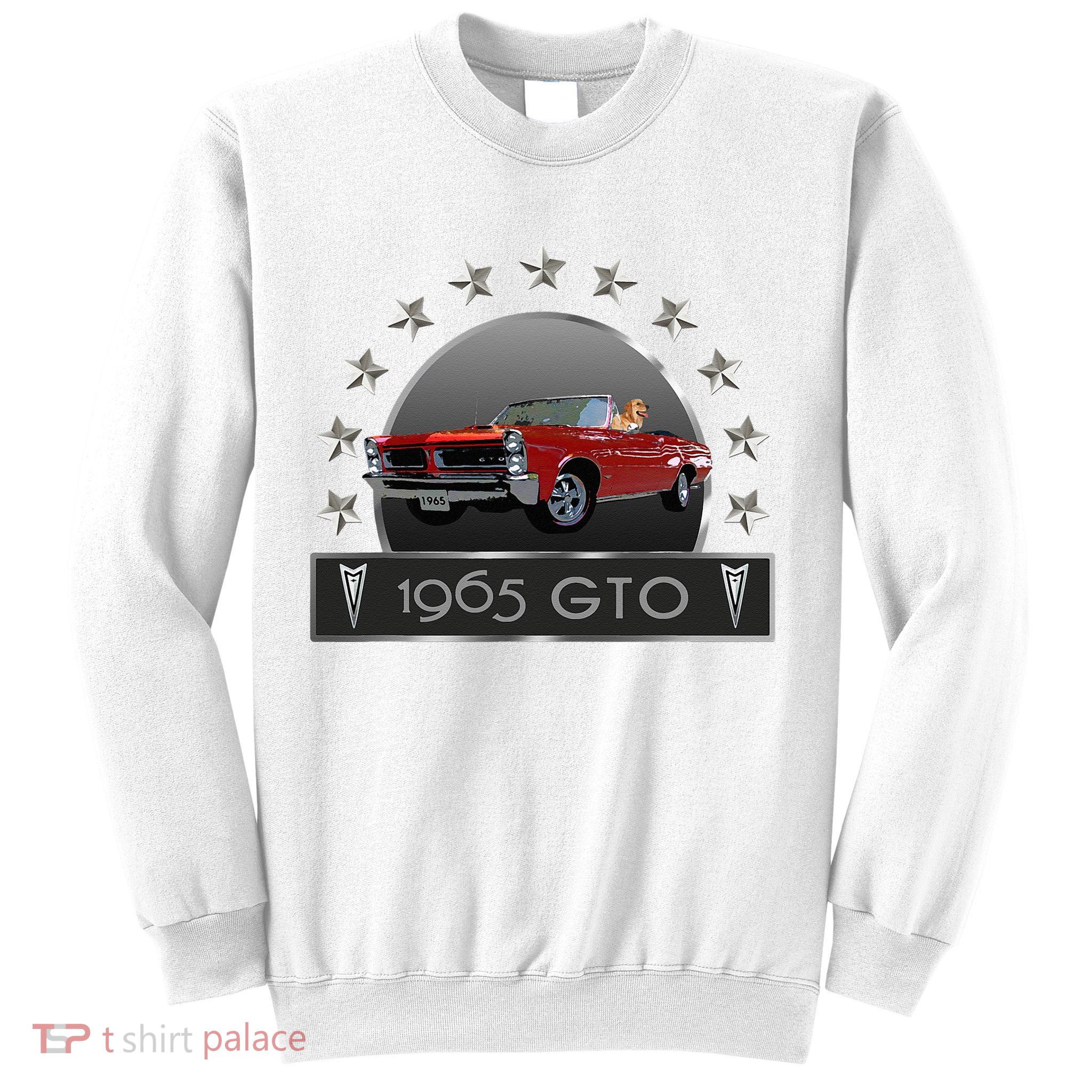 VINTAGE 1965 GTO CONVERTIBLE CLASSIC AMERICAN MUSCLE CARS Sweatshirt