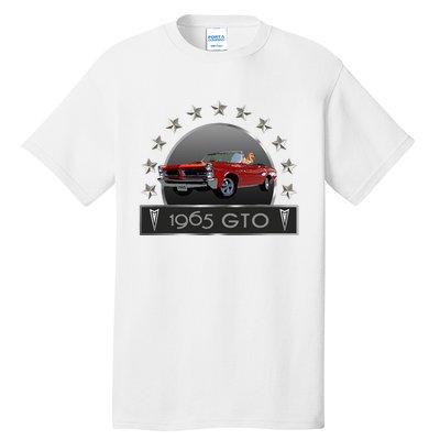 VINTAGE 1965 GTO CONVERTIBLE CLASSIC AMERICAN MUSCLE CARS Tall T-Shirt