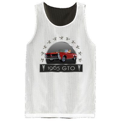 VINTAGE 1965 GTO CONVERTIBLE CLASSIC AMERICAN MUSCLE CARS Mesh Reversible Basketball Jersey Tank