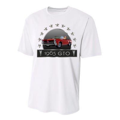 VINTAGE 1965 GTO CONVERTIBLE CLASSIC AMERICAN MUSCLE CARS Performance Sprint T-Shirt