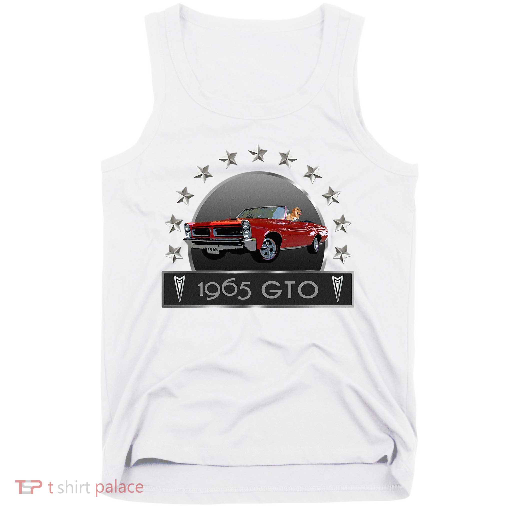 VINTAGE 1965 GTO CONVERTIBLE CLASSIC AMERICAN MUSCLE CARS Tank Top