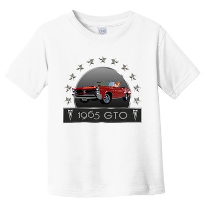 VINTAGE 1965 GTO CONVERTIBLE CLASSIC AMERICAN MUSCLE CARS Toddler T-Shirt