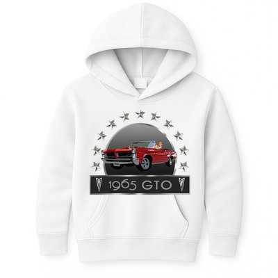 VINTAGE 1965 GTO CONVERTIBLE CLASSIC AMERICAN MUSCLE CARS Kids Hoodie