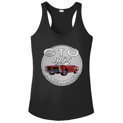 Vintage 1965 Gto Convertible Classic American Muscle Cars Ladies PosiCharge Competitor Racerback Tank