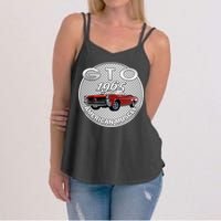 Vintage 1965 Gto Convertible Classic American Muscle Cars Women's Strappy Tank