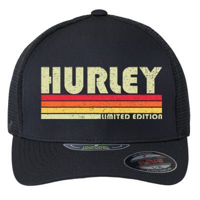 Vintage 1980s Graphic Style Hurley Virginia Flexfit Unipanel Trucker Cap