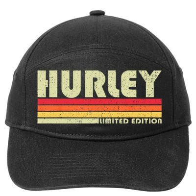 Vintage 1980s Graphic Style Hurley Virginia 7-Panel Snapback Hat