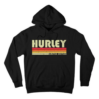 Vintage 1980s Graphic Style Hurley Virginia Tall Hoodie