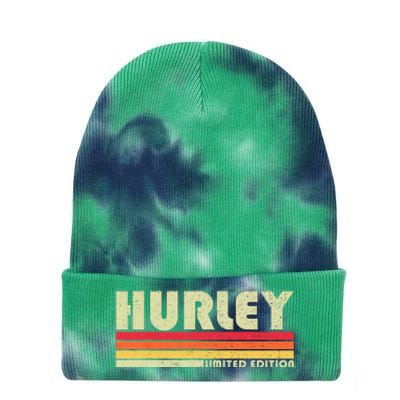 Vintage 1980s Graphic Style Hurley Virginia Tie Dye 12in Knit Beanie