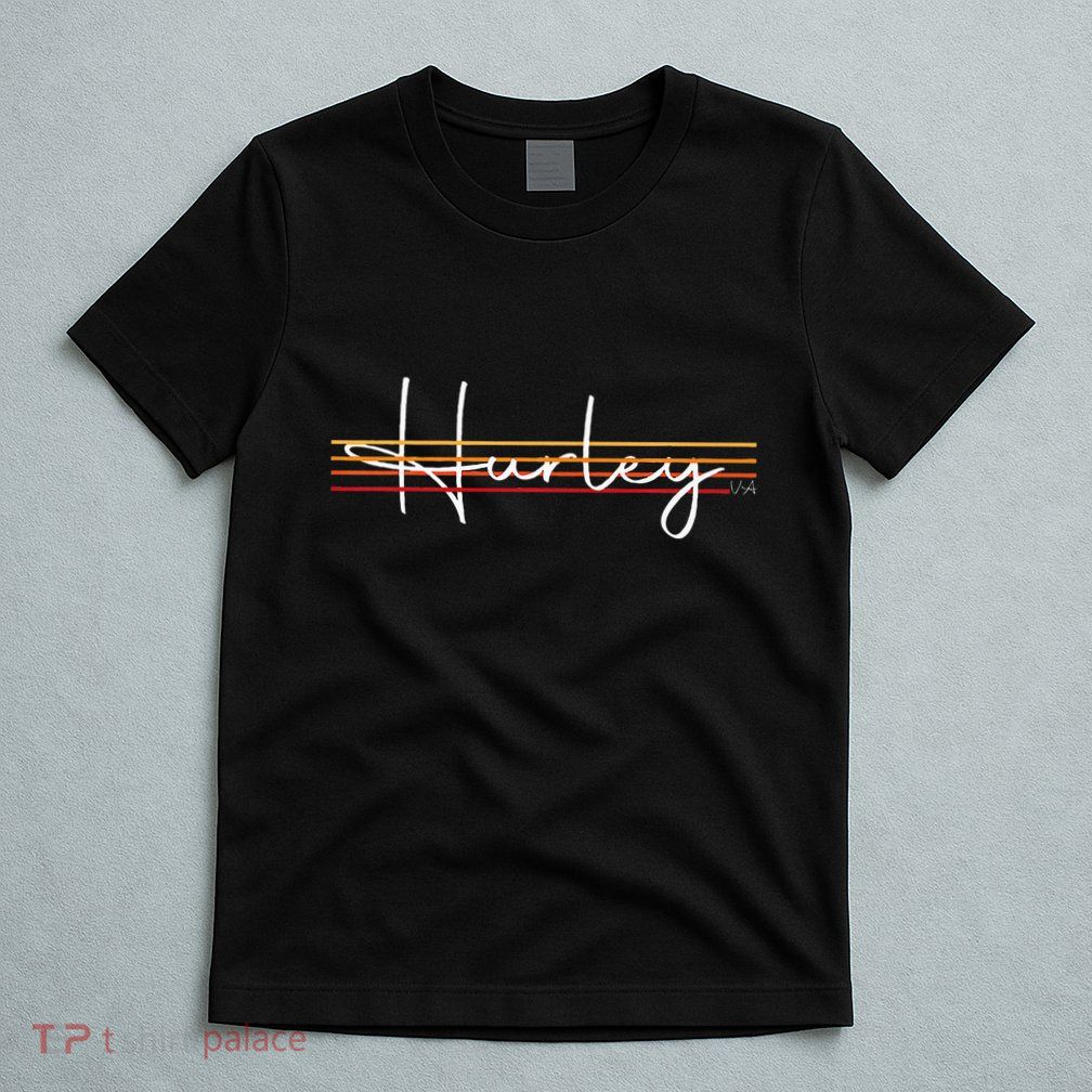Vintage 1980s Graphic Style Hurley Virginia VA Retro 80s  T-Shirt