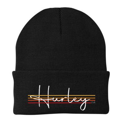 Vintage 1980s Graphic Style Hurley Virginia VA Retro 80s  Beanie