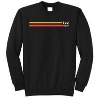 Vintage 1980s Graphic Style Lee Massachusetts Sweatshirt