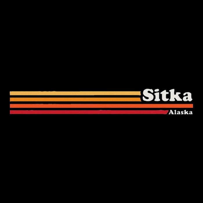 Vintage 1980s Graphic Style Sitka Alaska Cooling Performance Crew T-Shirt