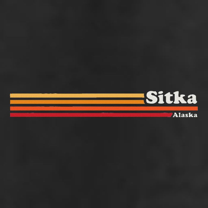 Vintage 1980s Graphic Style Sitka Alaska Hat
