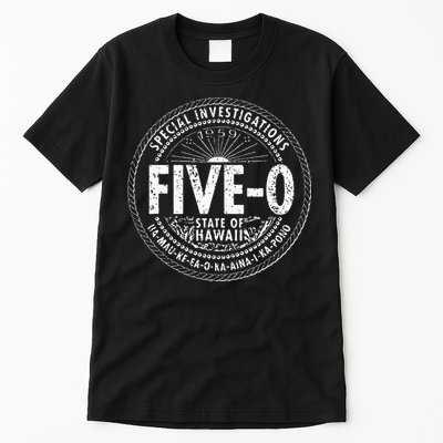  Vintage 1959 Hawaii Five 0 H50 Hawaii 50s Tall T-Shirt