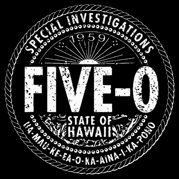  Vintage 1959 Hawaii Five 0 H50 Hawaii 50s Backpack