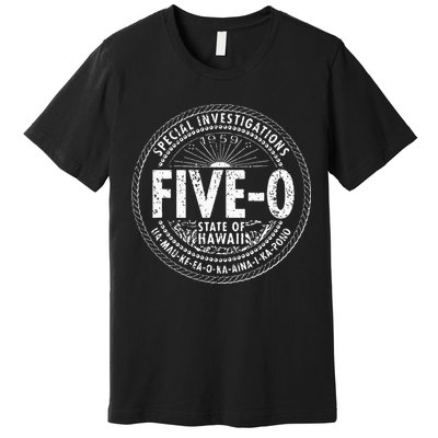  Vintage 1959 Hawaii Five 0 H50 Hawaii 50s Premium T-Shirt
