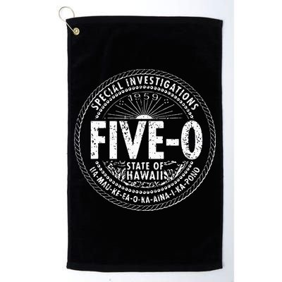  Vintage 1959 Hawaii Five 0 H50 Hawaii 50s Golf Towel