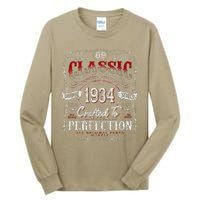 Vintage 1934 Limited Edition 89 Year Old 89th Birthday Cute Tall Long Sleeve T-Shirt