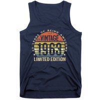 Vintage 1963 Limited Edition 60 Year Old Gifts 60th Birthday Tank Top