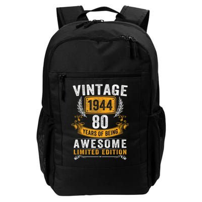 Vintage 1944 Limited Edition 80 Year Old 80th Birthday Backpack