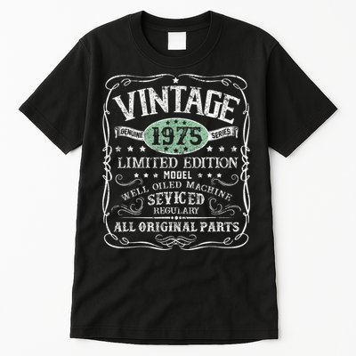 Vintage 1975 Limited Edition 50 Years Old 50th Birthday Tall T-Shirt