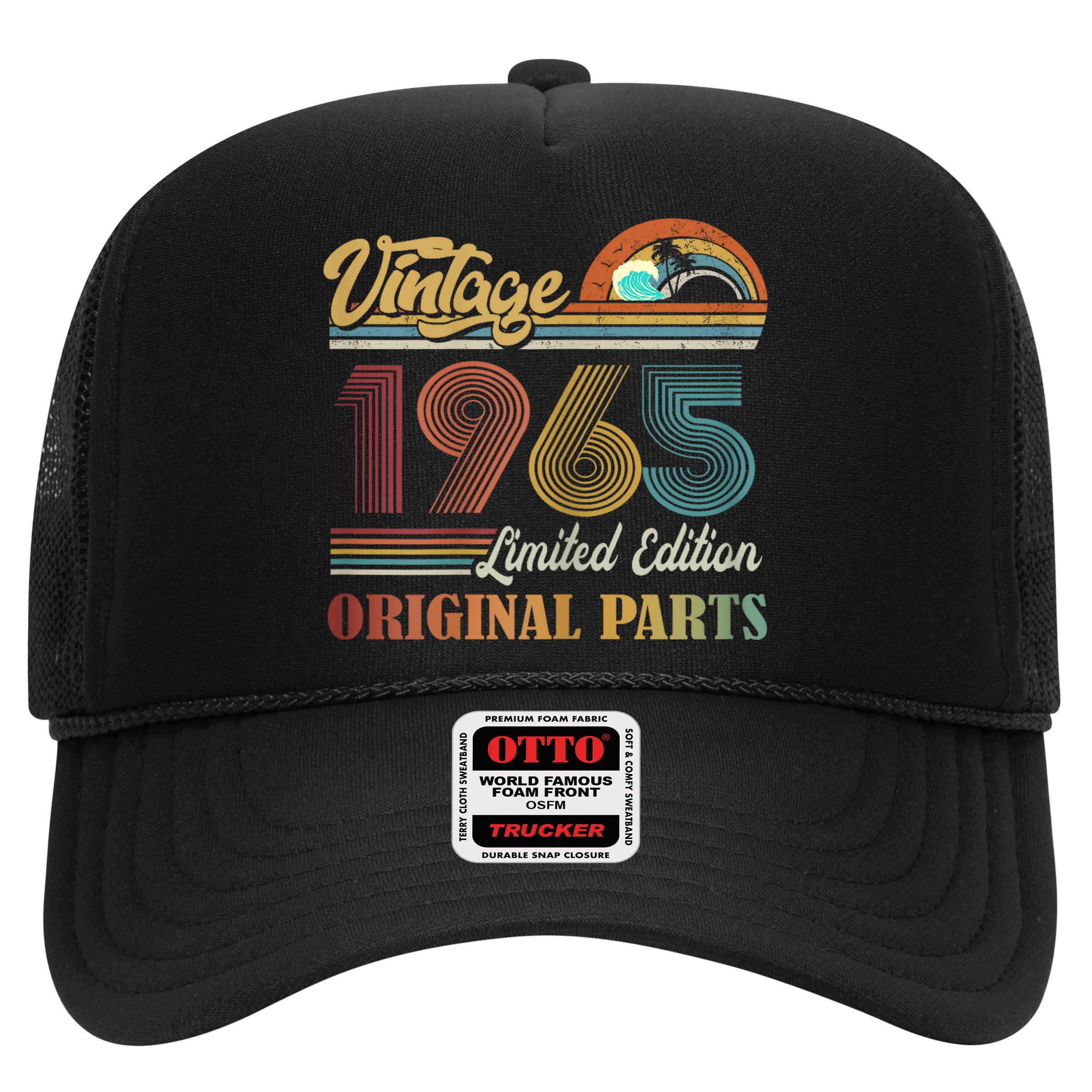 Vintage 1965 Limited Edition Original Parts 59 Years Old Hat