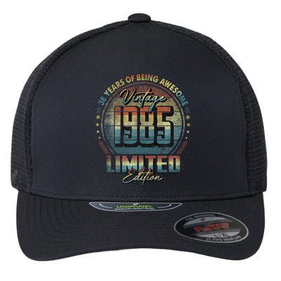 Vintage 1985 Limited Edition 38 Year Old 38th Birthday Flexfit Unipanel Trucker Cap