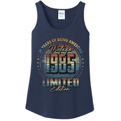 Vintage 1985 Limited Edition 38 Year Old 38th Birthday Ladies Essential Tank