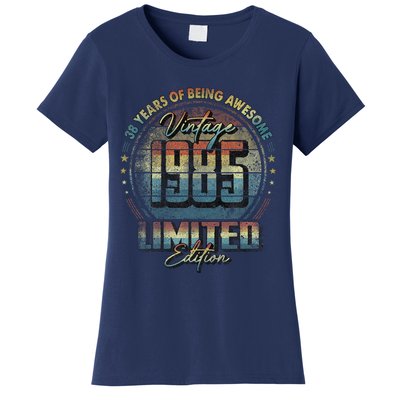 Vintage 1985 Limited Edition 38 Year Old 38th Birthday Women's T-Shirt