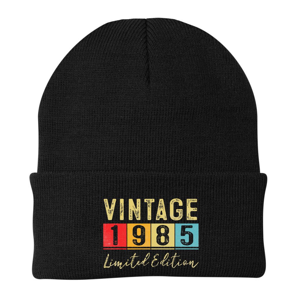 Vintage 1985 Limited Edition Made In 1985 38th Birthday Gift Beanie
