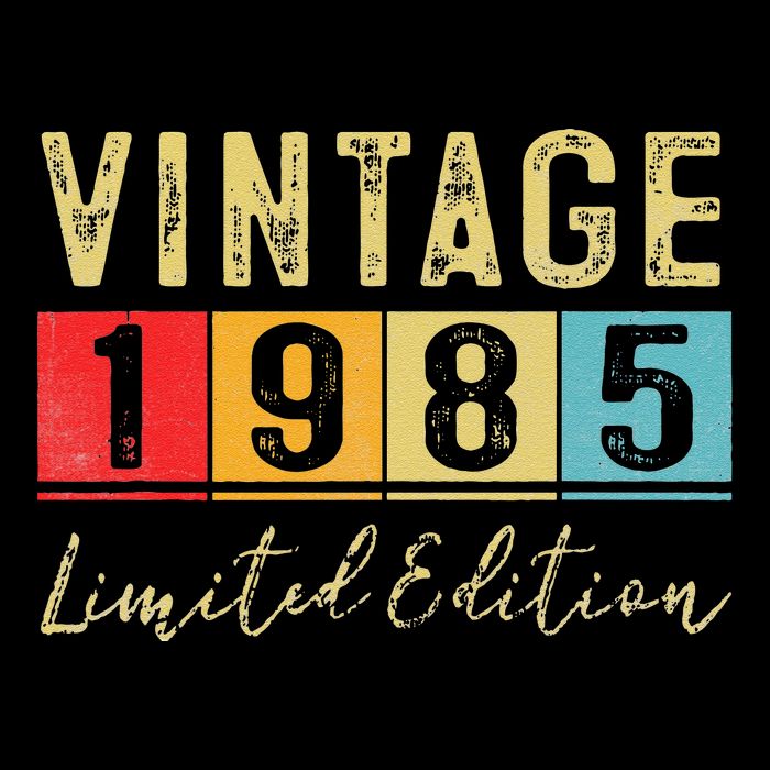 Vintage 1985 Limited Edition Made In 1985 38th Birthday Gift Baby Bodysuit