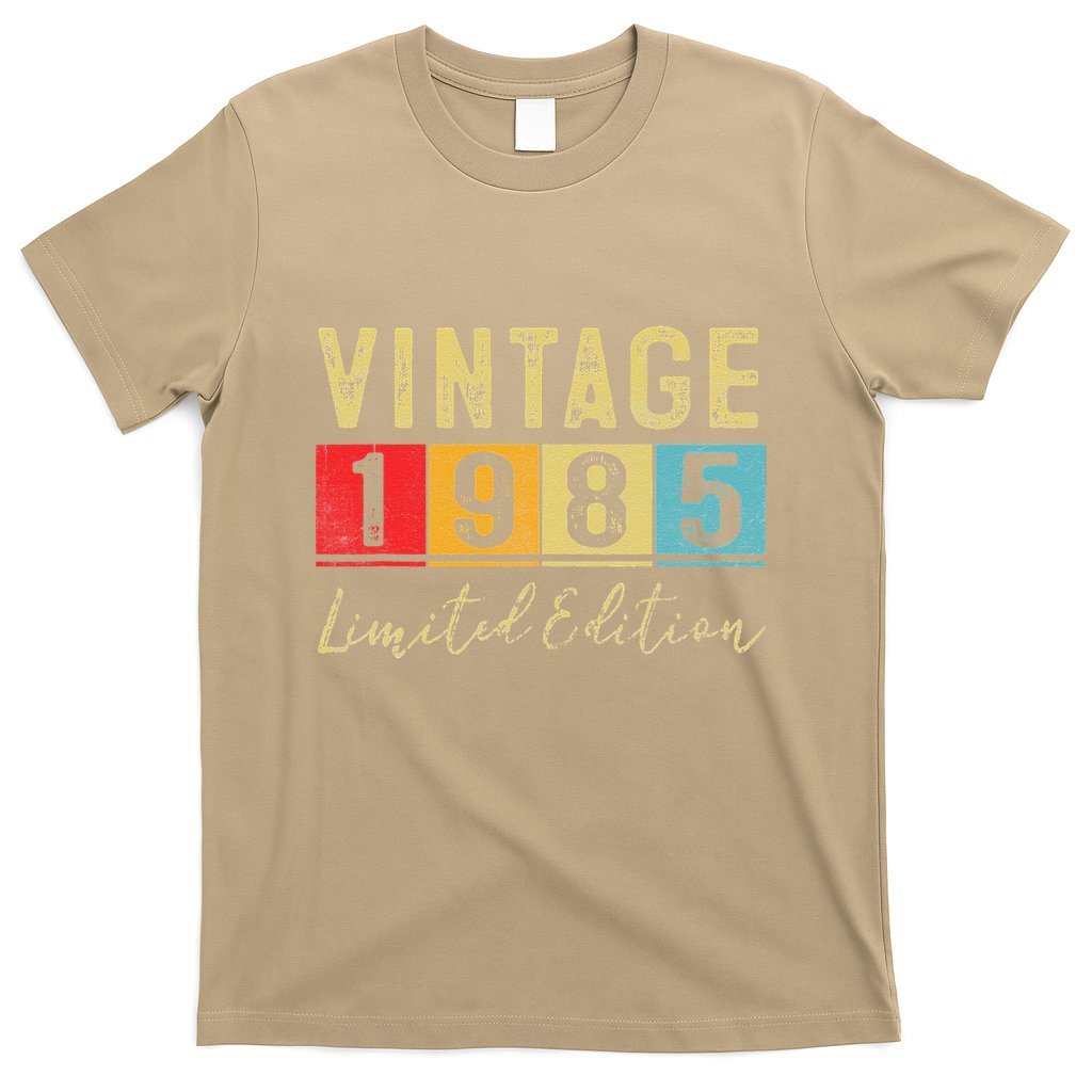 Vintage 1985 Limited Edition Made In 1985 38th Birthday Gift T-Shirt