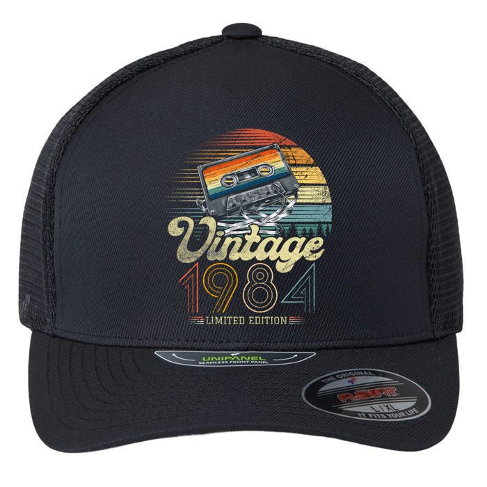 Vintage 1984 Limited Edition Vintage Birthday Gift Idea Flexfit Unipanel Trucker Cap