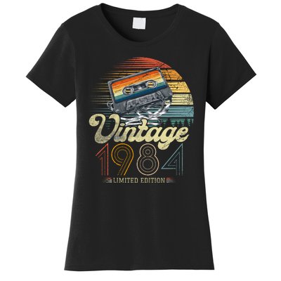 Vintage 1984 Limited Edition Vintage Birthday Gift Idea Women's T-Shirt