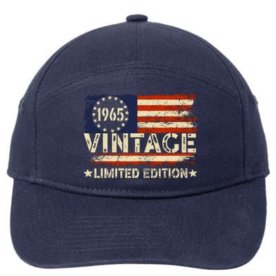 Vintage 1965 Limited Edition 59 Year Old Gifts 59th Birthday 7-Panel Snapback Hat