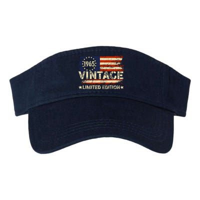 Vintage 1965 Limited Edition 59 Year Old Gifts 59th Birthday Valucap Bio-Washed Visor