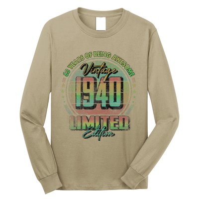 Vintage 1940 Limited Edition 83 Year Old 83rd Birthday Long Sleeve Shirt