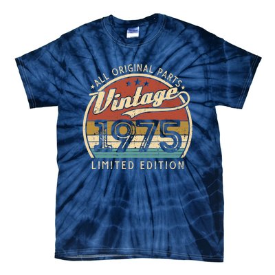 Vintage 1975 Limited Edition 47 Years Old 47th Birthday Tie-Dye T-Shirt