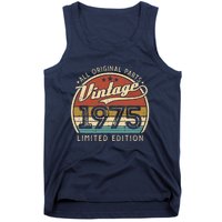 Vintage 1975 Limited Edition 47 Years Old 47th Birthday Tank Top