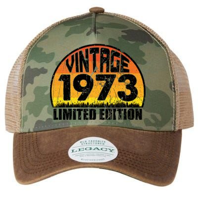 Vintage 1973 Limited Edition T Legacy Tie Dye Trucker Hat