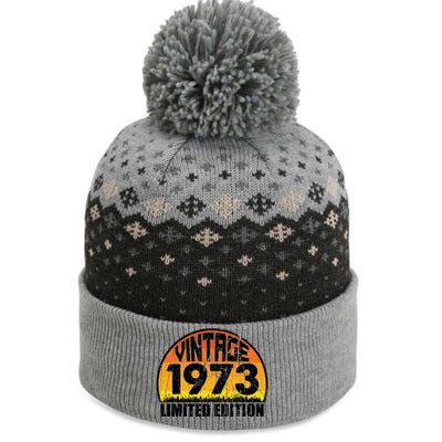 Vintage 1973 Limited Edition T The Baniff Cuffed Pom Beanie