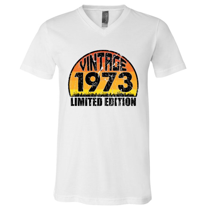 Vintage 1973 Limited Edition T V-Neck T-Shirt