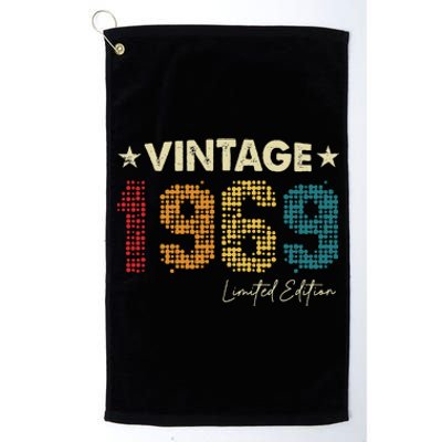 Vintage 1969 Limited Edition 55 Years Old 69th Birthday Platinum Collection Golf Towel